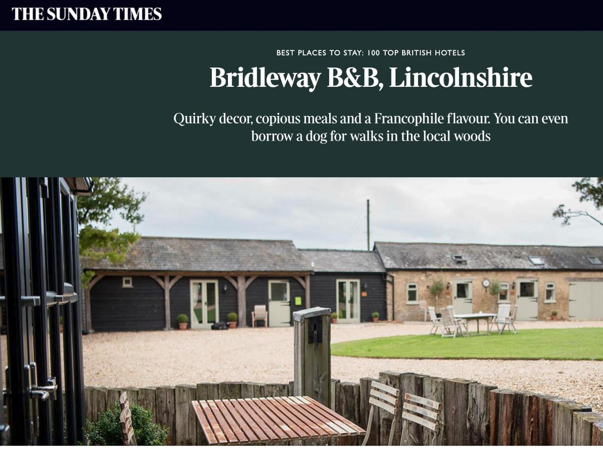 Bridleway Bed & Breakfast Hackthorn Экстерьер фото